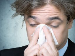 zapušen nos prehlada kijavica