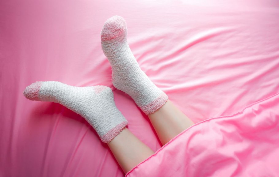 spavanje u čarapama